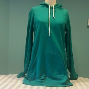 American Apparel tunic length sweatshirt